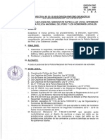 DIRECTIVA N°03-13-2015-DIRGEN-PNP JUL2015 (Regula Patrullaje Integrado) PDF