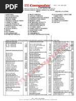Computer Hardware Price List | PDF | Solid State Drive | Usb Flash