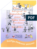 Plan Integral de Seguridad para Salas Cuna y Jardines Infantiles PDF