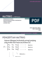 Matriks (3 Pertemuan)