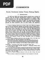 Pacific Northwest Indian Treaty Fishing Rights