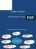 Loyalty Programme