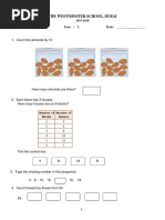 Year 1 Term 2 Maths Assessment | PDF