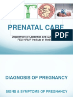 Prenatal Care