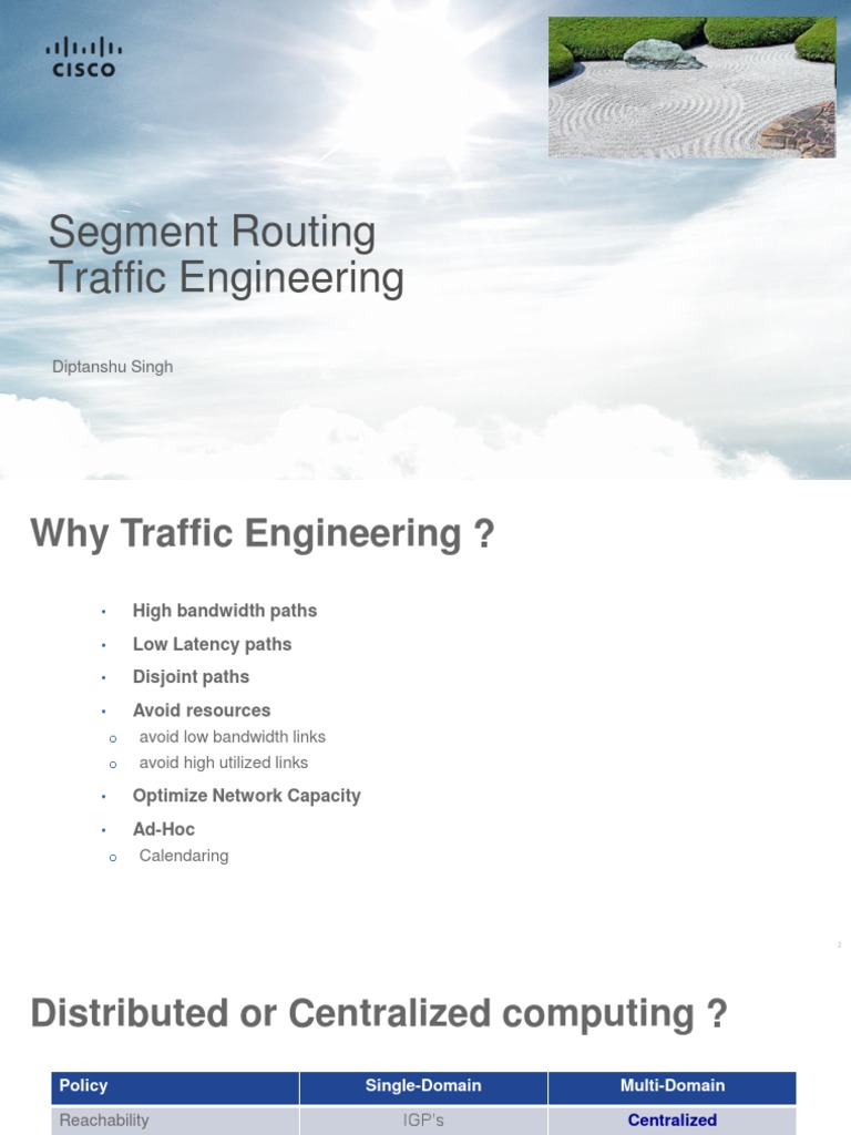 Network Traffic Engineering Guide | PDF | Routing | Computer Architecture