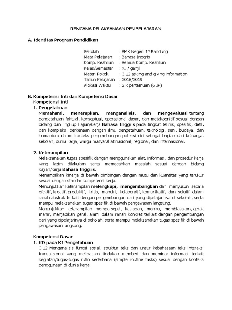 Rpp Routine Task
