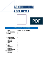 Vitae Kurikulum (SPL KPM) : Maklumat Peribadi