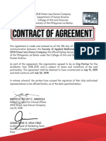 Org Partnership Contract - SAMUP