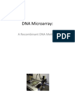 DNA Microarray:: A Recombinant DNA Method