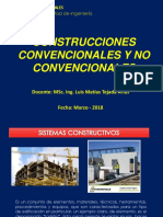 TEMA 1. Construciones Convencionales y No Convencionales