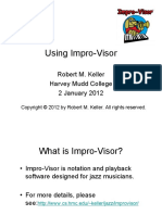 Using Impro-Visor by Robert Keller