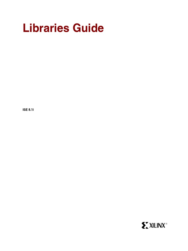 Libraries Guide PDF | PDF | Digital Electronics | Computer Engineering
