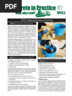 Making Concrete Cylinders in the Field