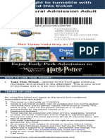 1-Day General Admission Adult: This Ticket Valid Only On 7/15/2018