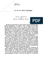Analisis de Un Texto Kawesqar PDF