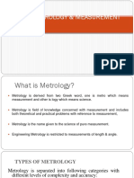 l3 Metrology and Measurement Lect 01