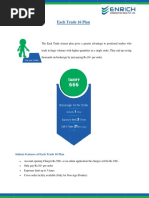 Each TR Rade 16 P Plan: Salient Fe Atures of Ea Ach Trade 1 16 Plan