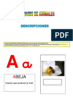 4abcedario Descripciones Animales PDF