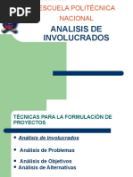  Analisis de Involucrados