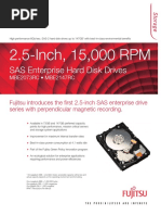 Sas HDD Mbe2xxxrc - Datasheet