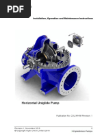 Clydeunion Operation Manual | PDF | Pump | Bearing (Mechanical)