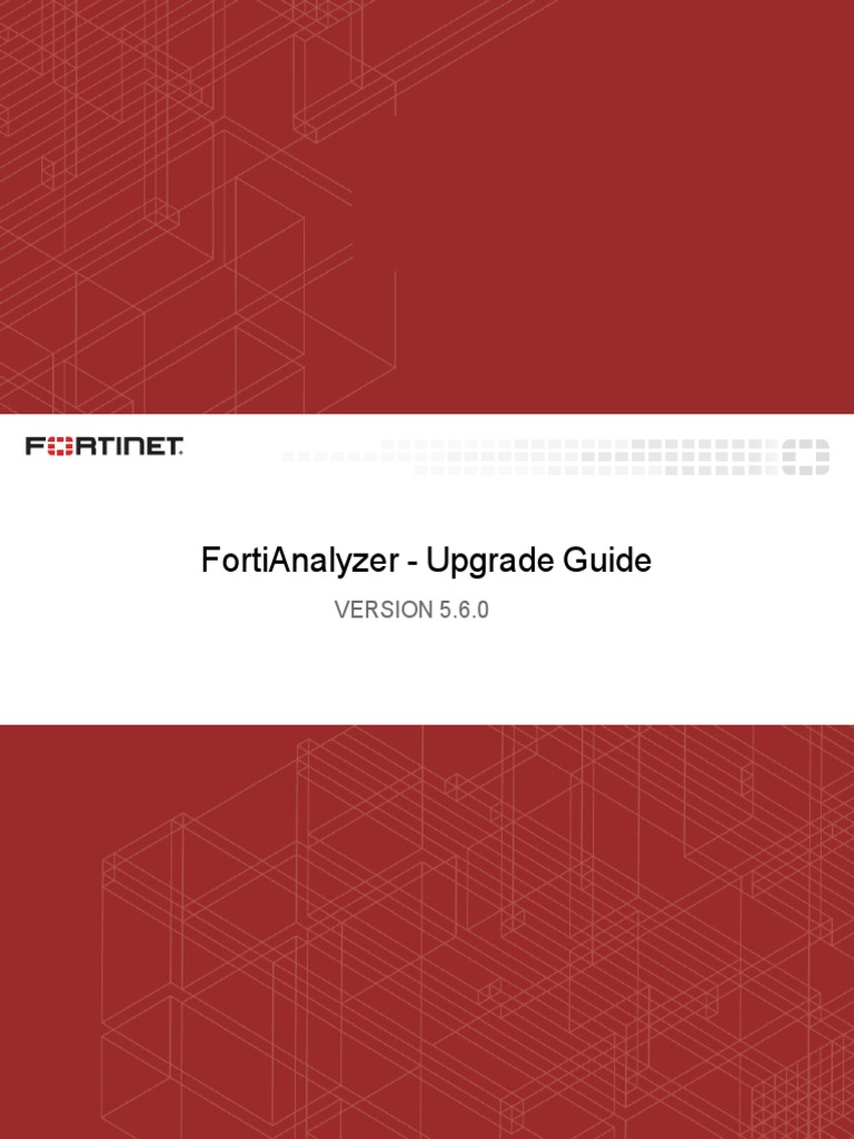 Fortianalyzer v5.6.0 Upgrade Guide | PDF | Computer Data Storage ...