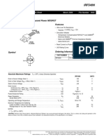 IRF540N: 33A, 100V, 0.040 Ohm, N-Channel Power MOSFET Packaging Features