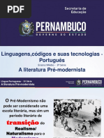 A Literatura Pré-modernista.