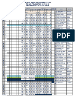 Jadwal Sementara 17 18