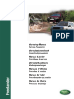 Freelander 1 MY01 On - Workshop Manual - Service Procedures (LRL0350ENG 4th Edition)