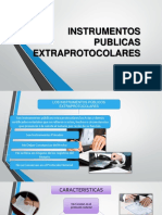 Instrumentos Publicas Extraprotocolares