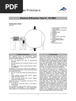 Electron Diffraction Tube