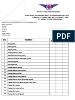 Aba-Aba Materi Ujian PBB