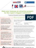 Construction Commitments Leaflet