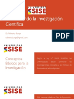 Conceptos Basicas de La Investigacion - Sise