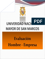 EvaluaciÃ N Hombre - Empresa