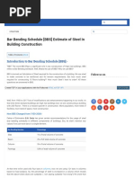 Bar Bending Schedule Bbs