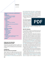 Stroke in Children: Chapter Outline