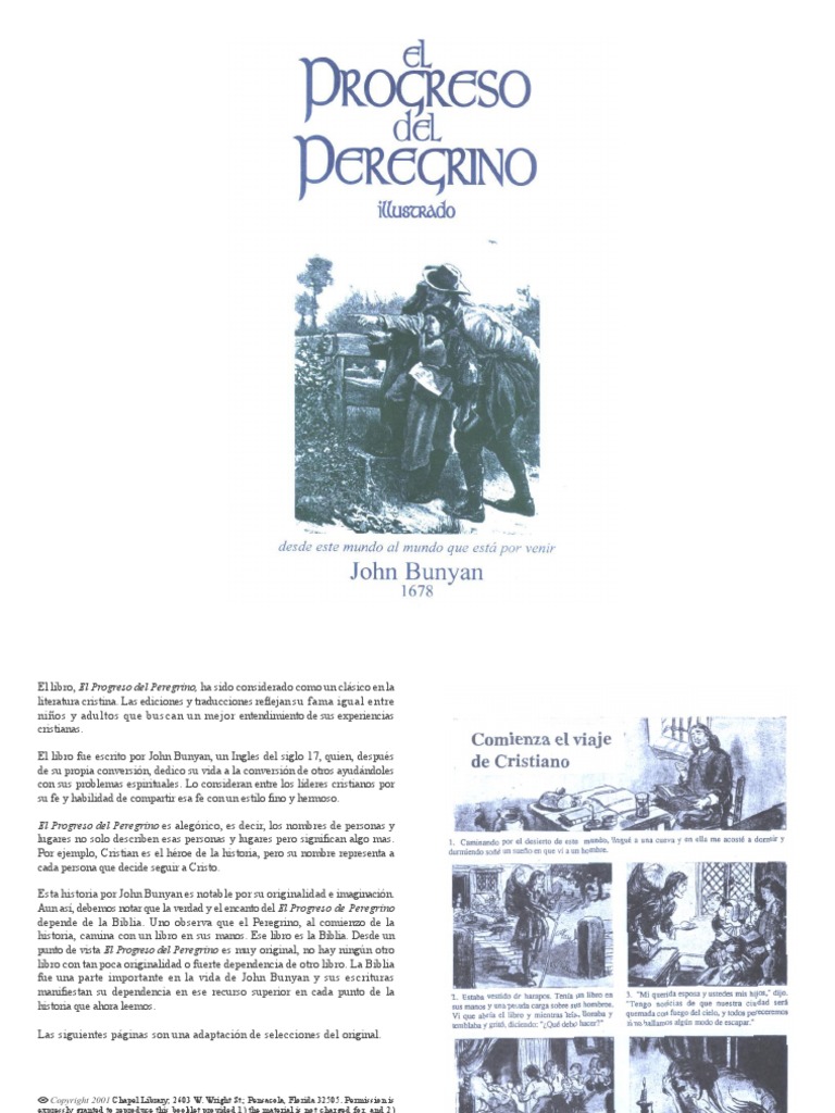 El Progreso Del Peregrino Ilustrado PDF | PDF | John Bunyan | El ...