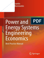 Power and Energy Systems Engineering Economics Best Practice Manual