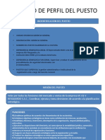 Formato de Perfil Del Puesto PDF Estresssssssssssss