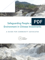 Inclusive Development International - Safeguarding People and the Environment in Chinese Investments - 2017