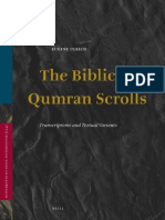 The Biblical Qumran Scrolls Eugene Charles Ulrich PDF