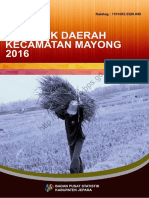 Statistik Daerah Kecamatan Mayong 2016