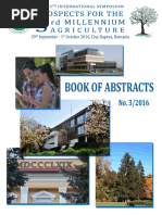 Book of Abstract USAMV 2016