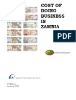 Cost of Doing Business in Zambia Guide