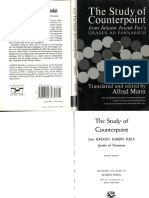 Counterpoint, Fux, by Alfred Mann PDF
