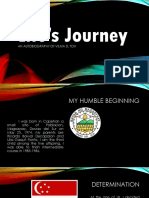 Life's Journey: My Humble Beginning