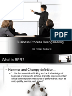 Business Process Reengineering: DR Nirzar Kulkarni