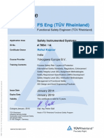 Certificate: FS Eng (TÜV Rheinland)